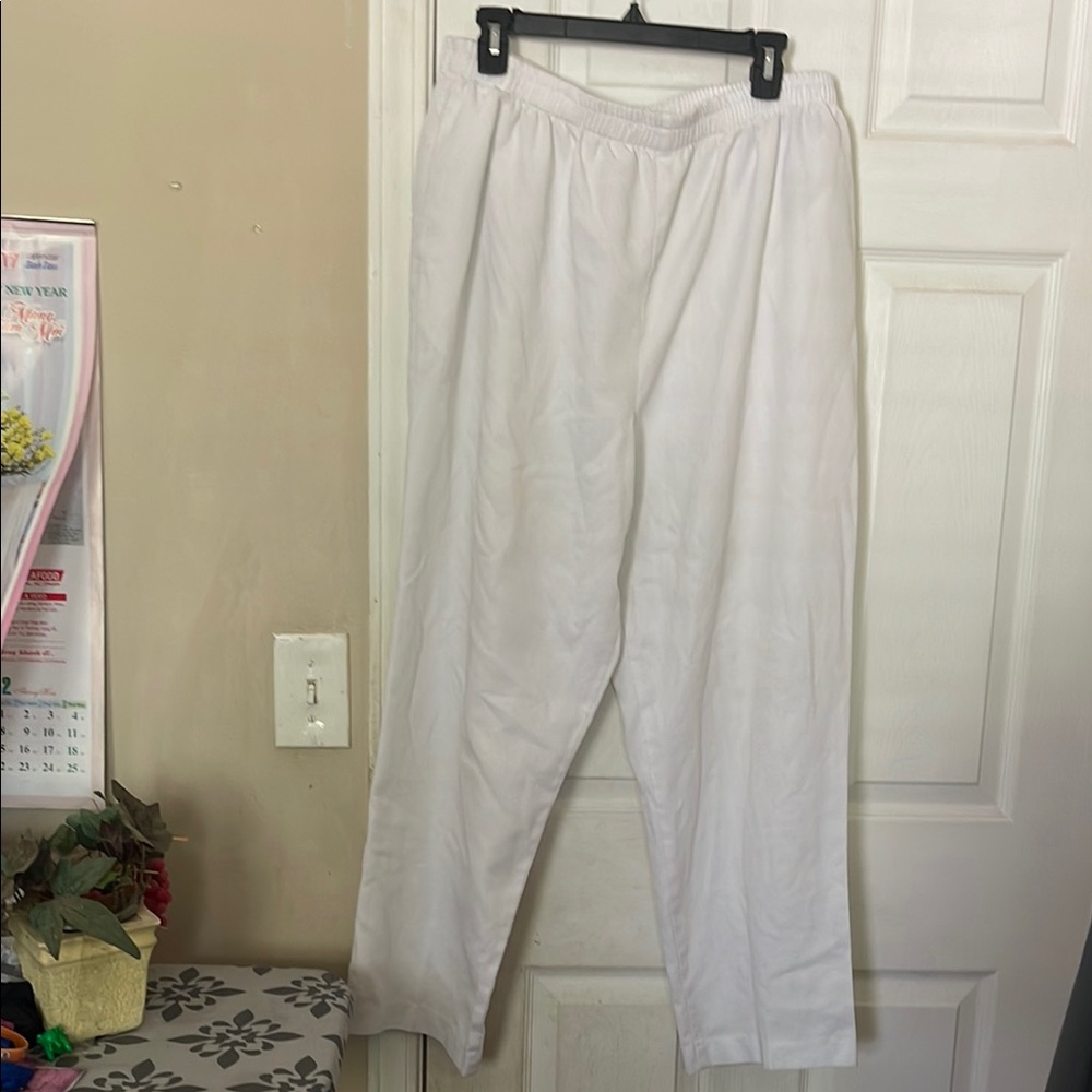 BonWorth White Sweatpants